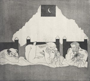 The Reeve's Tale by Elisabeth Frink (1970)